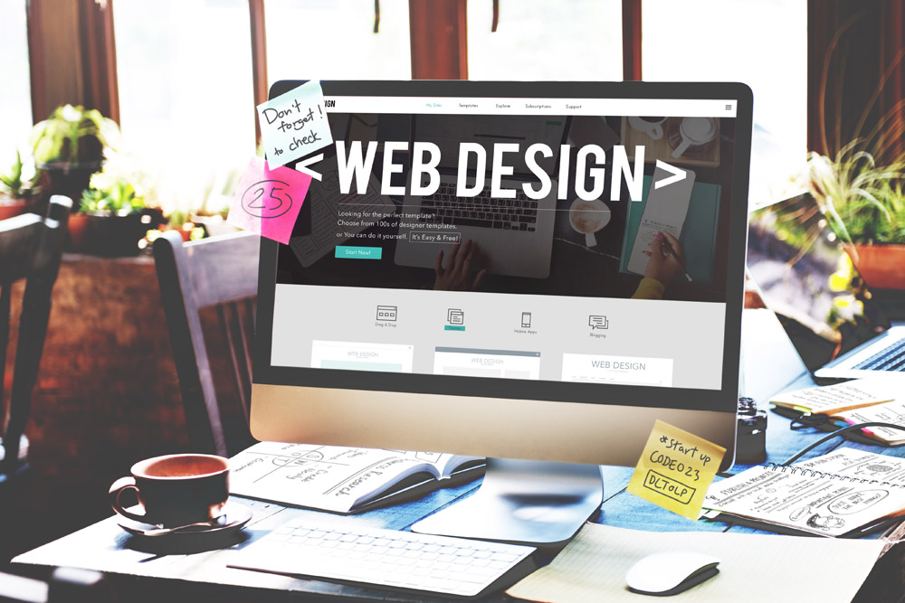 Contact Banner Web Design AD