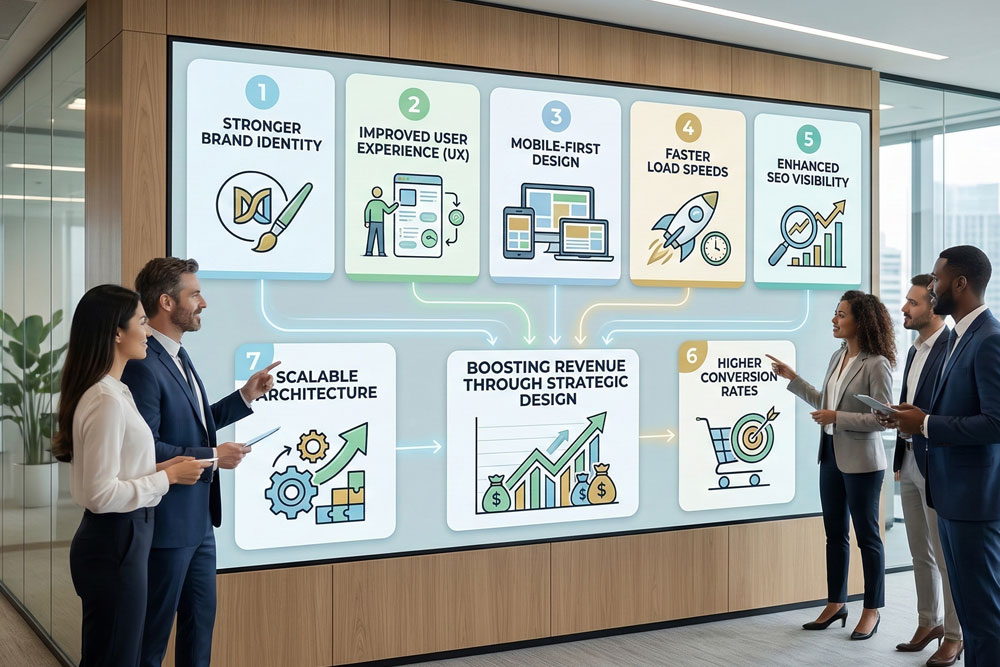 7 Proven Ways Custom Web Design Boosts Your Revenue